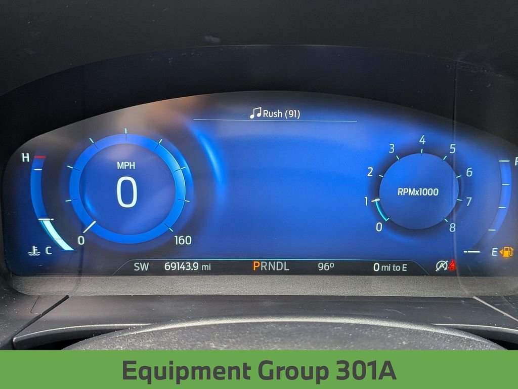 Used 2022 Blue Metallic Ford SEL image 18