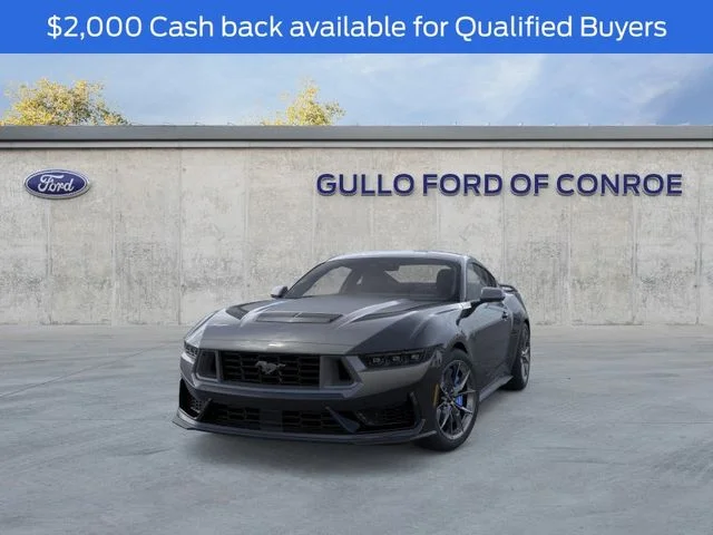 New 2026 Shadow Black Ford Dark Horse image 2