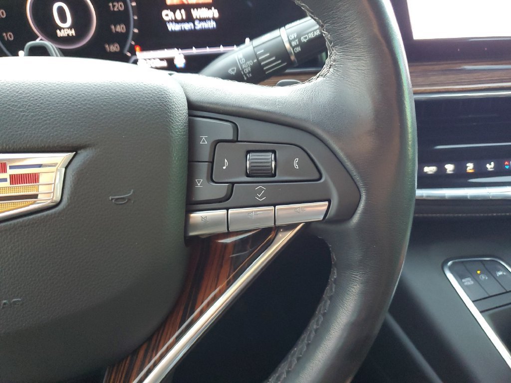 Used 2023 GALACTIC GRAY METALLIC Cadillac 4WD Premium Luxury image 22