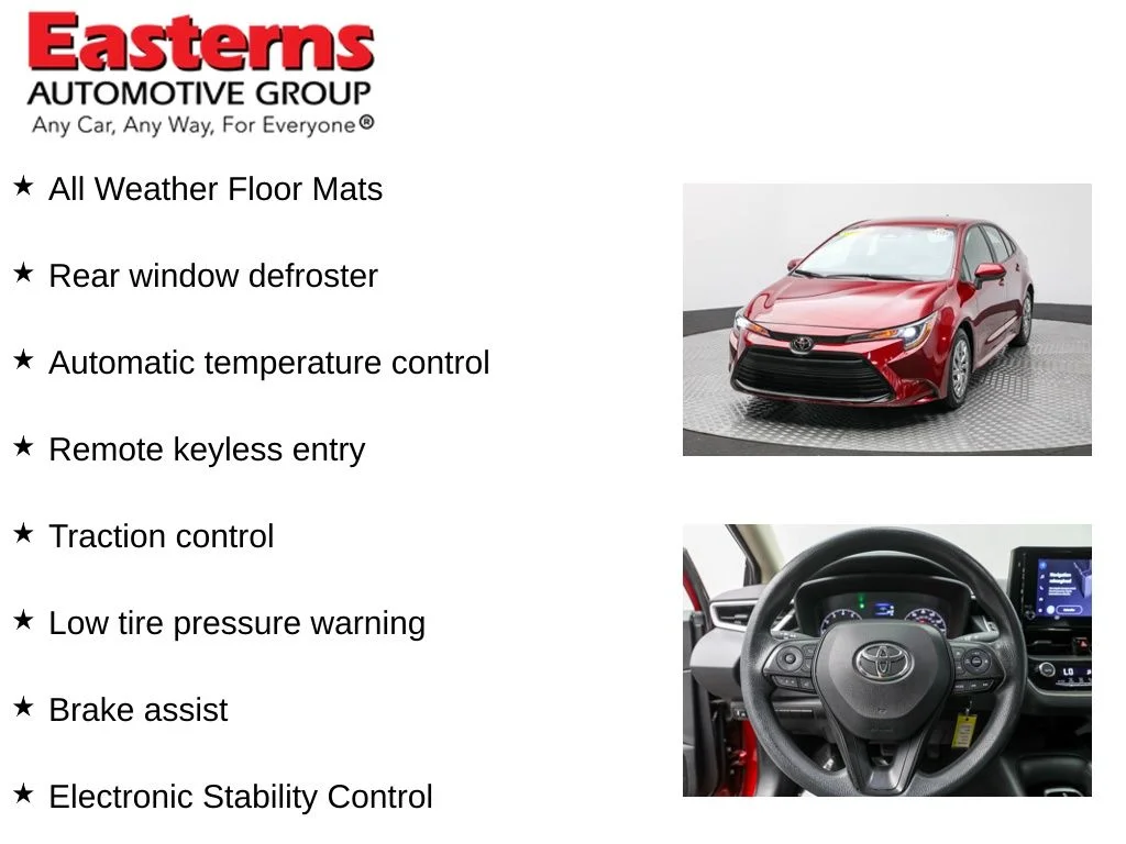 Used 2024 Red Toyota LE image 11