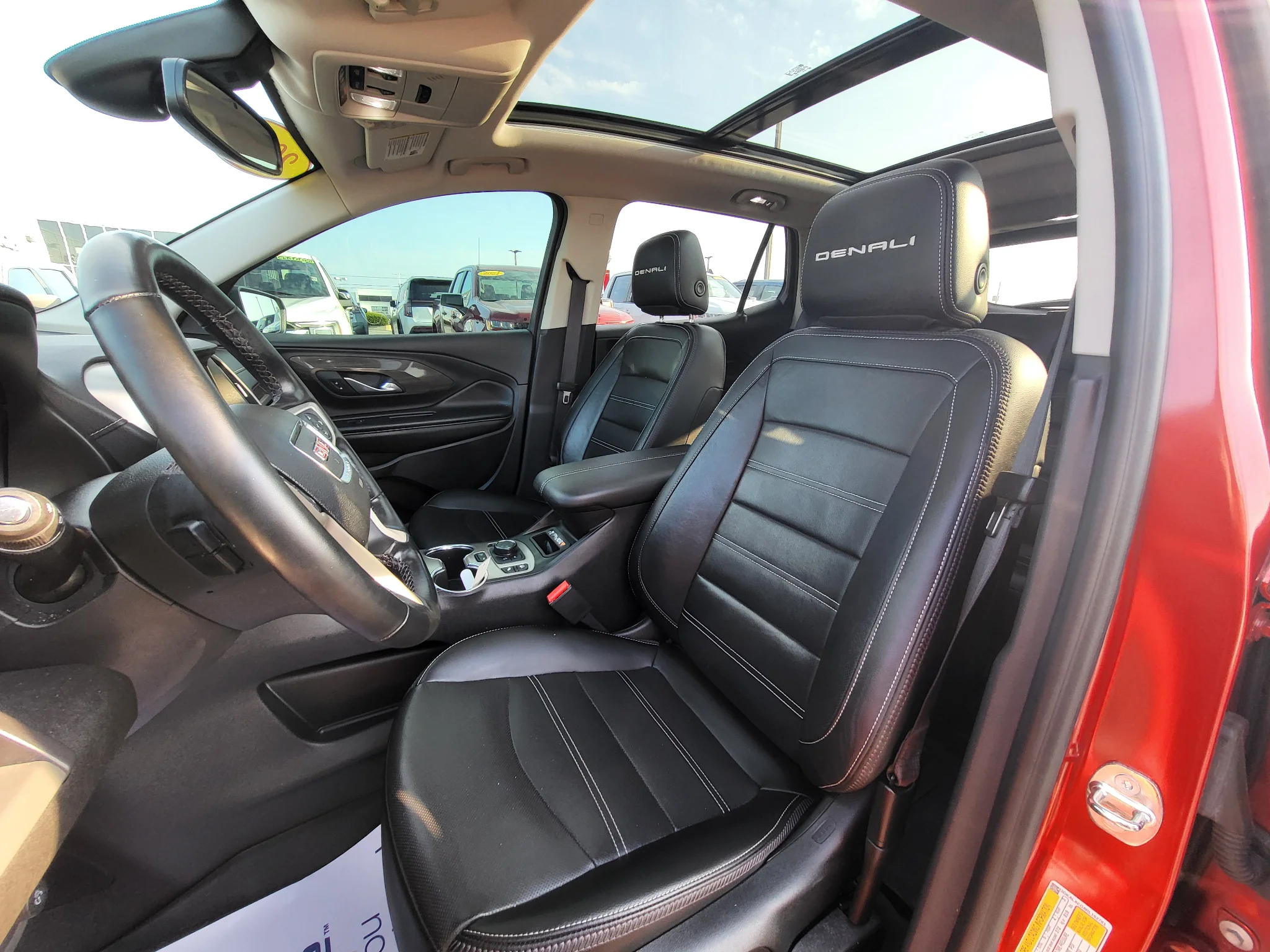 Used 2024 Volcanic Red Tintcoat GMC Denali image 10