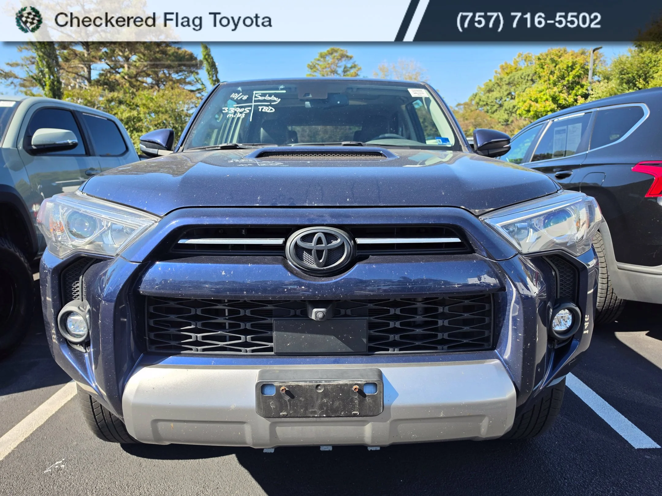 Used 2023 Nautical Blue Metallic Toyota TRD Off-Road Premium image 2