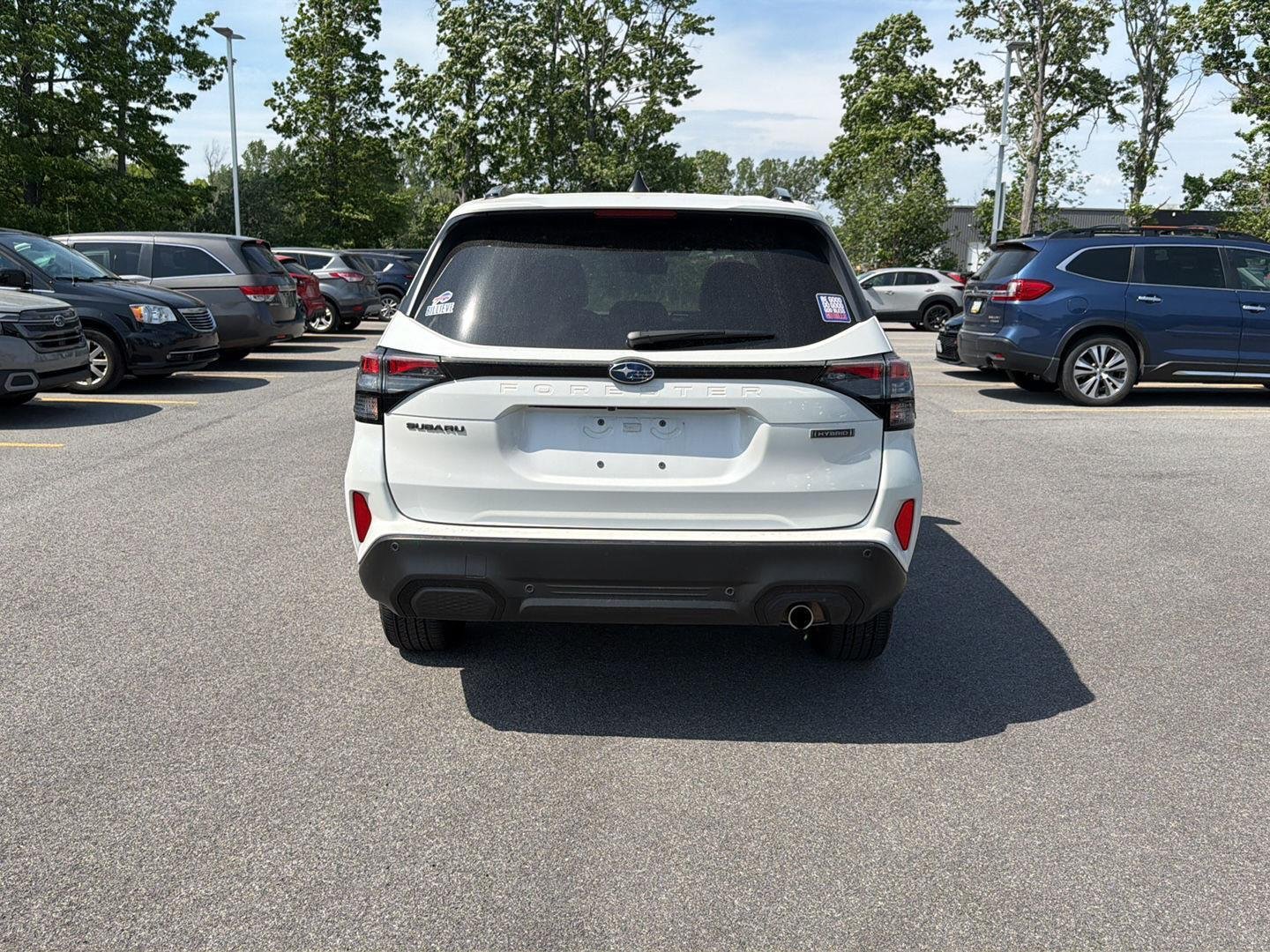 Used 2025 Crystal White Pearl Subaru Touring Hybrid image 5