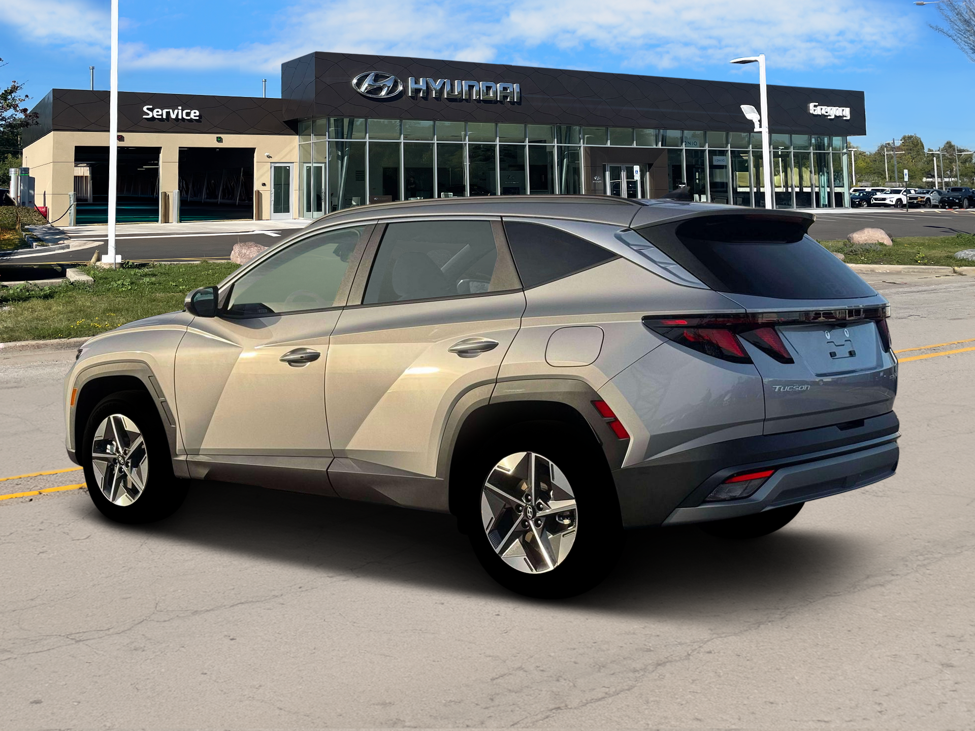 New 2026 Silver Hyundai SEL AWD image 4