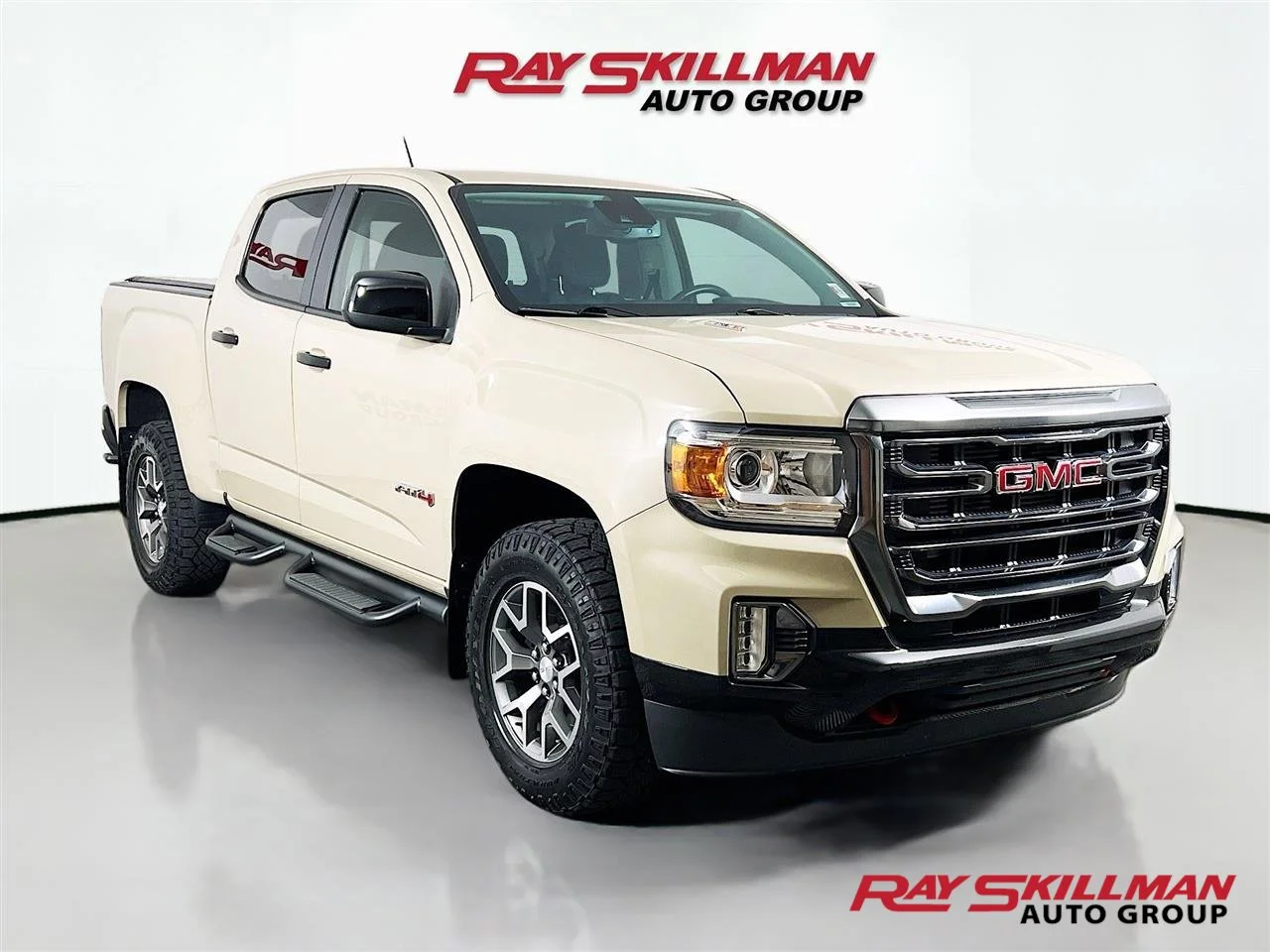 Used 2021 Desert Sand Metallic GMC 4WD AT4 W/CLOTH image 1