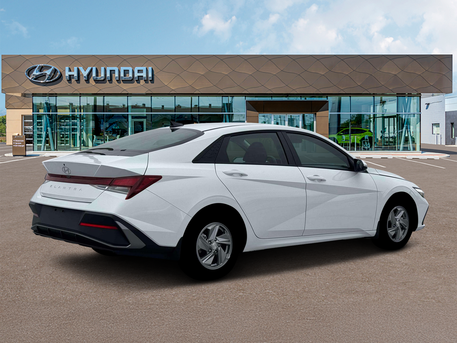 New 2026 White Hyundai SE image 8