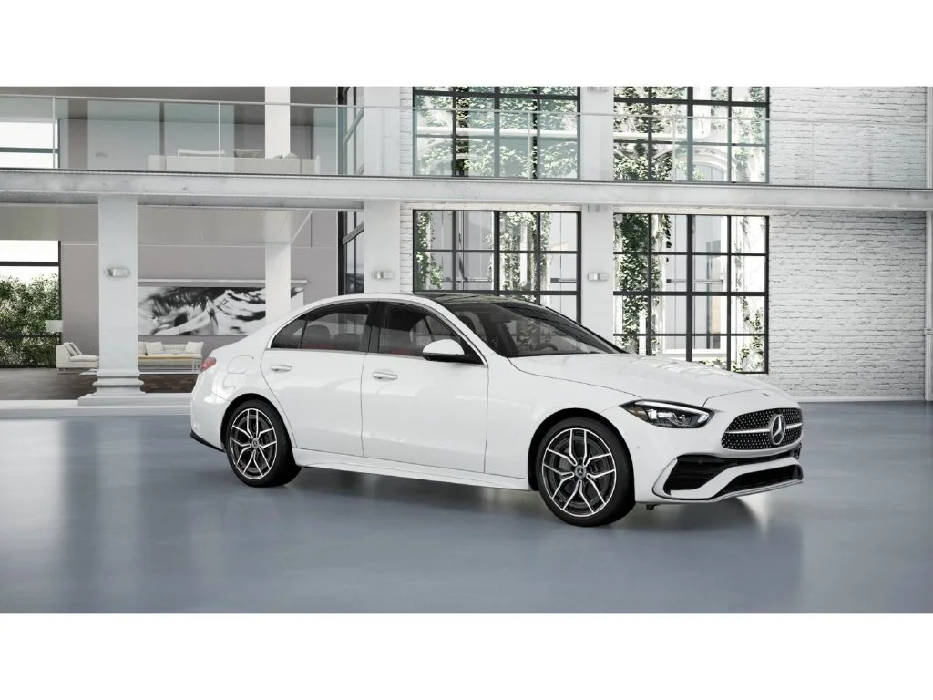 New 2027 White Mercedes-Benz C 300 image 12