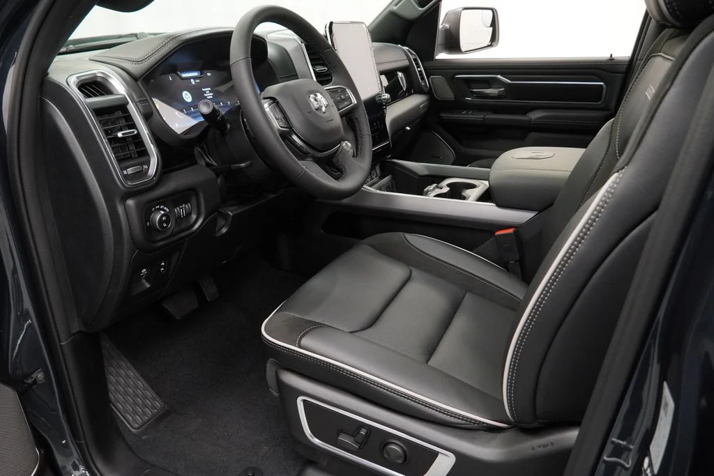 New 2026 Forged Blue Metallic Exterior Paint RAM Laramie image 16