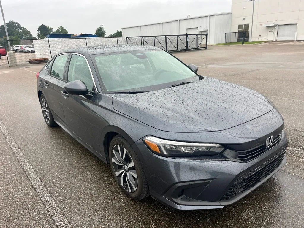 Certified Used 2023 Meteorite Gray Metallic Honda EX image 2