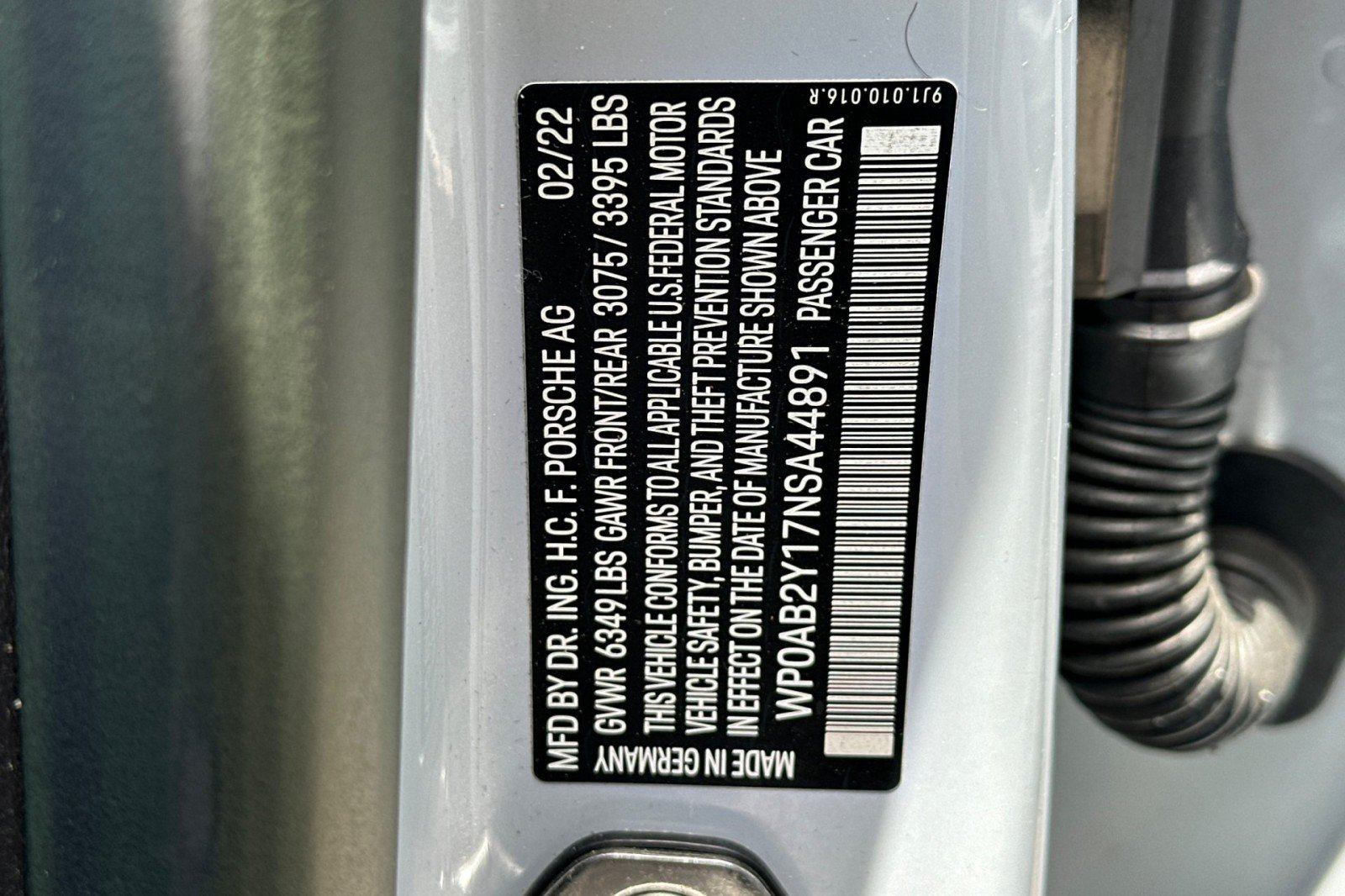 Certified Used 2022 Ice Grey Metallic Porsche 4S image 28