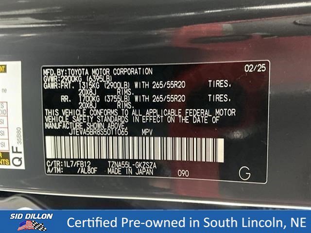Certified Used 2025 Underground Toyota TRD Off Road image 15