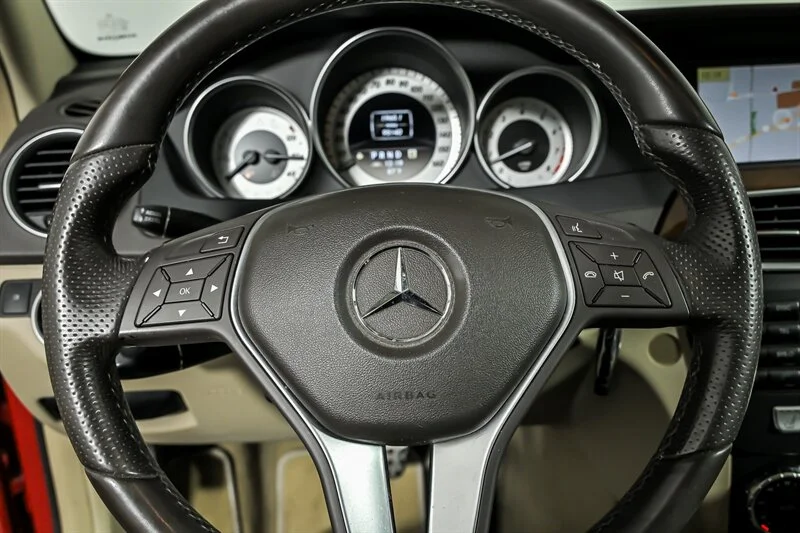 Used 2012 Mars Red Mercedes-Benz C 350 4MATIC® image 23