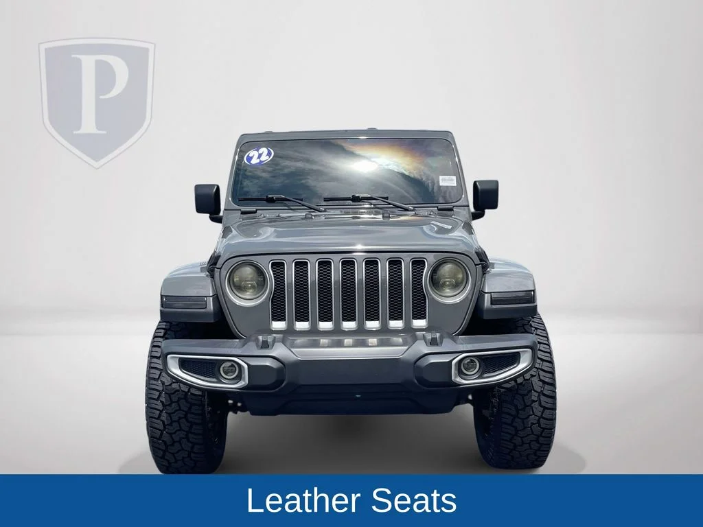 Used 2022 Gray Jeep Unlimited Sahara image 3