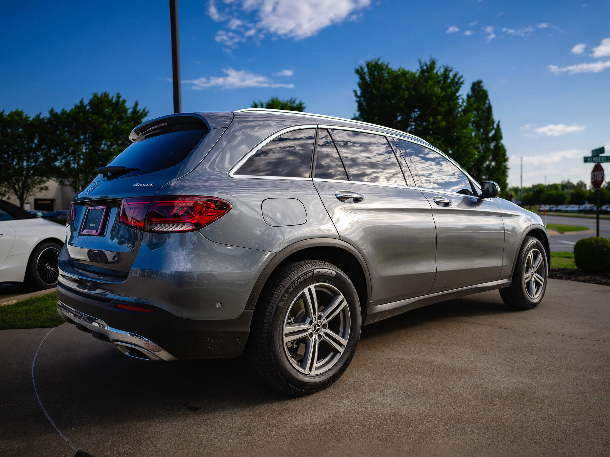 Certified Used 2021 Selenite Gray Metallic Mercedes-Benz GLC 300 image 7