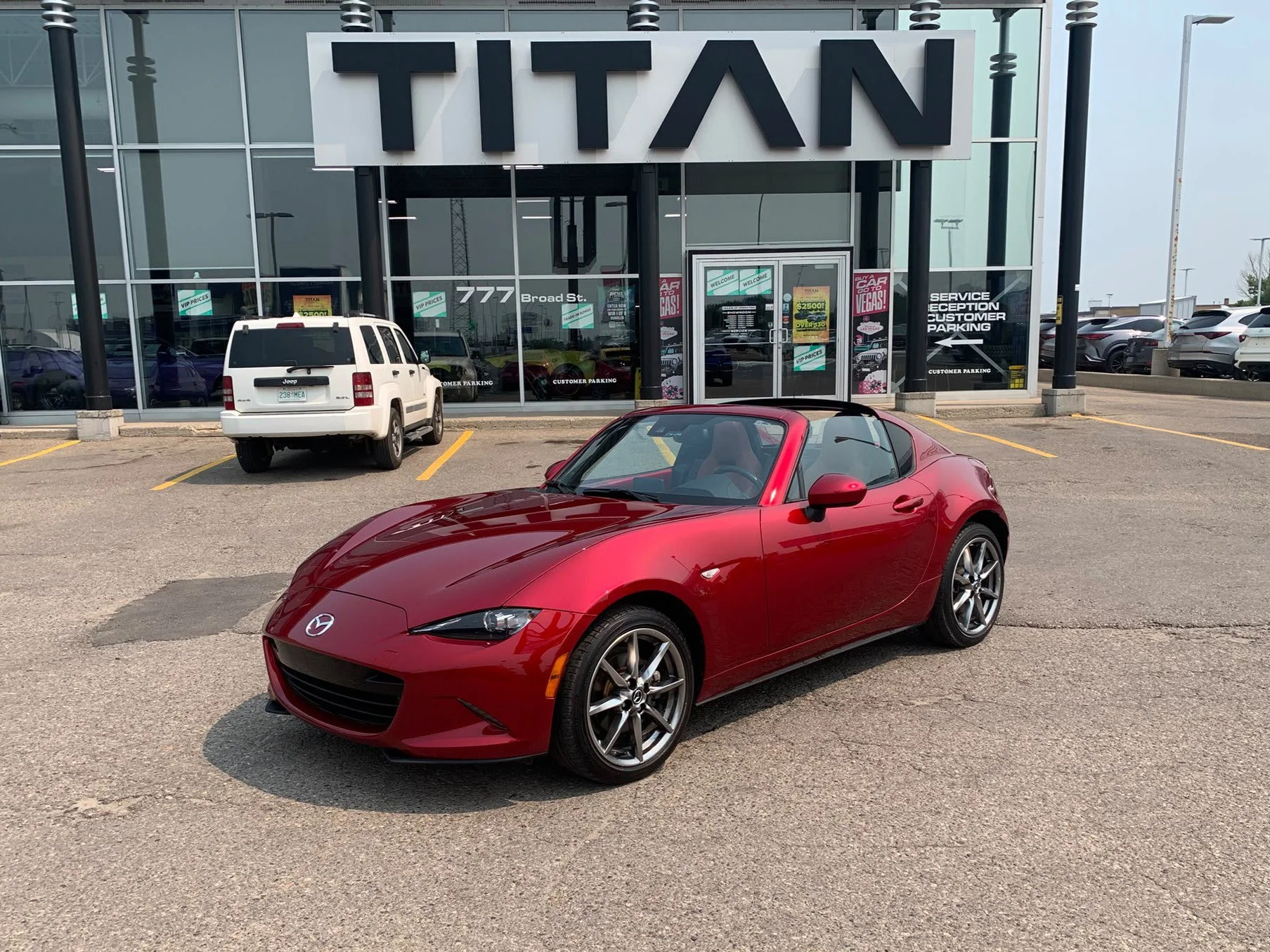 Certified Used 2022 Soul Red Crystal Metallic Mazda RF GT*Soul Red Crystal | Terracotta Htd Leather | Nav | BOSE | Power Hardtop | Blind Spot Detection image 2