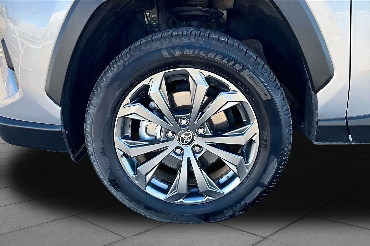 Used 2022 Silver Sky Metallic Toyota Hybrid Limited image 11
