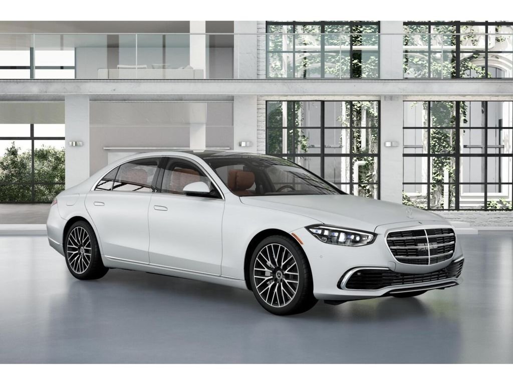 New 2026 White Mercedes-Benz S 580 image 11