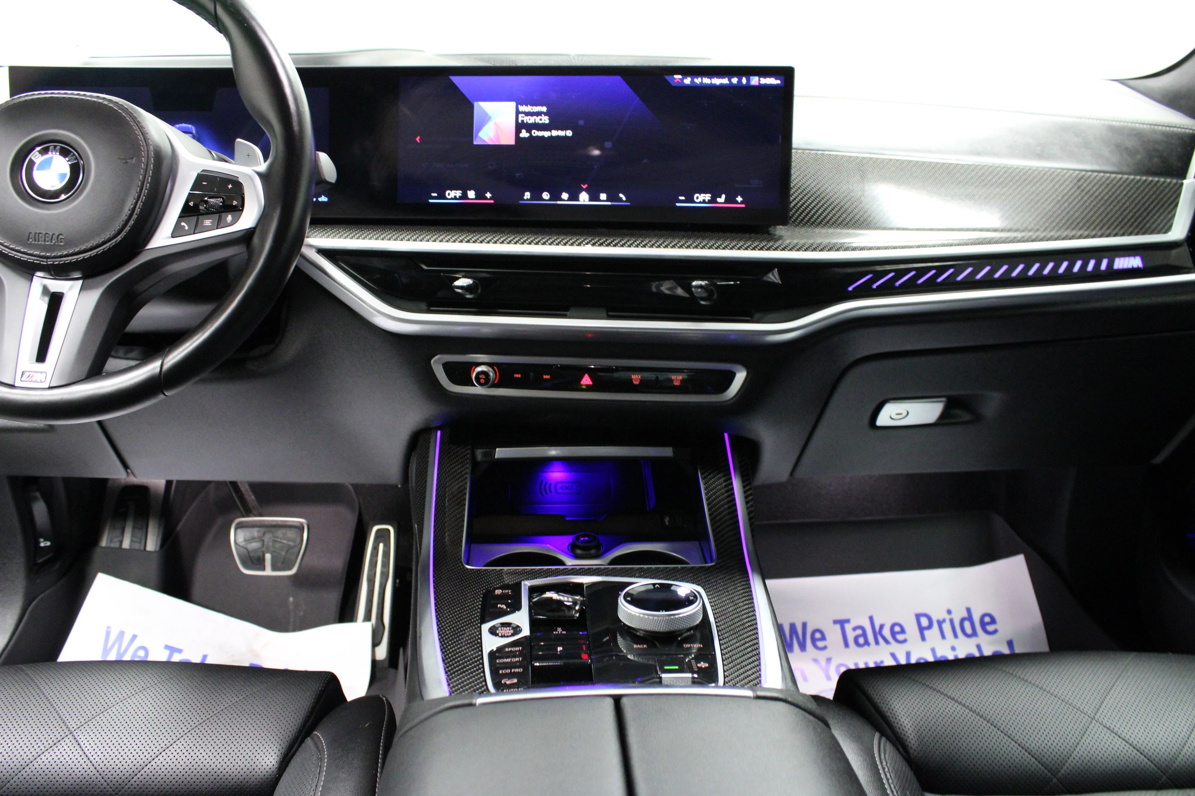 Used 2024 Black Sapphire Metallic BMW M60i image 18