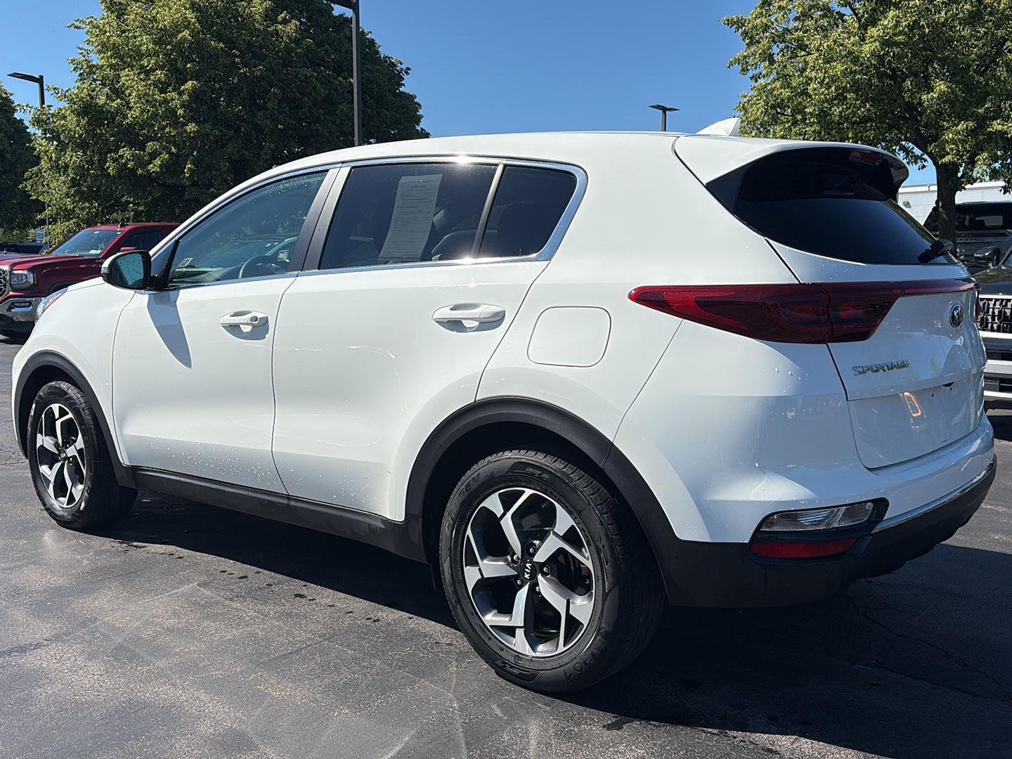 Used 2020 Clear White Kia LX image 4