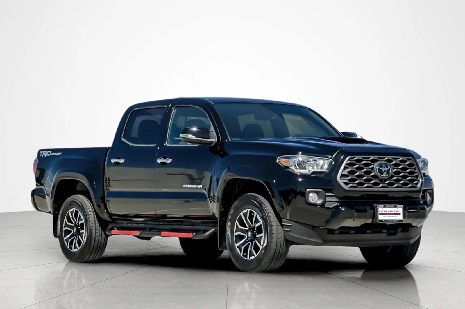 Certified Used 2021 MIDNIGHT BLACK Toyota TRD Sport image 7