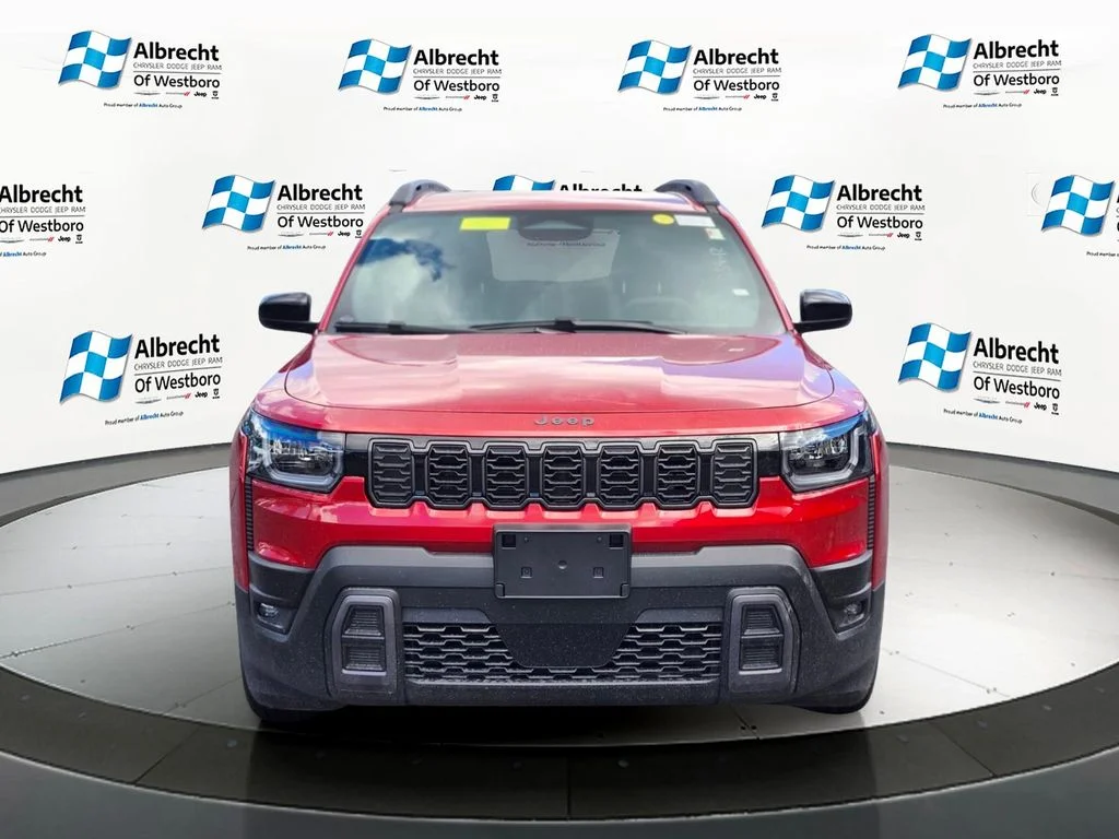 New 2026 Red Hot Pearl-Coat Exterior Paint Jeep Laredo image 8