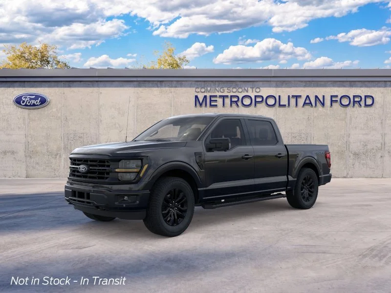 New 2026 Agate Black Metallic Ford XLT image 1