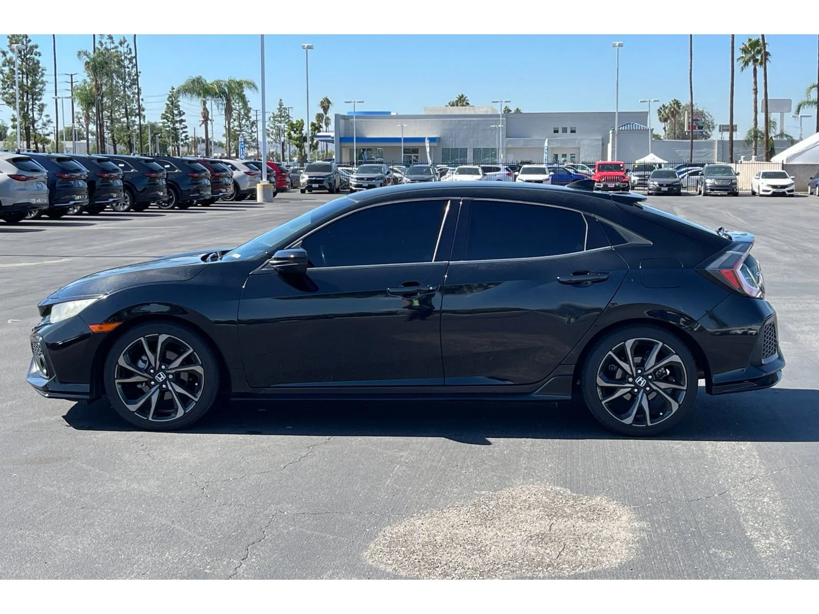 Used 2019 Crystal Black Pearl Honda Sport image 2