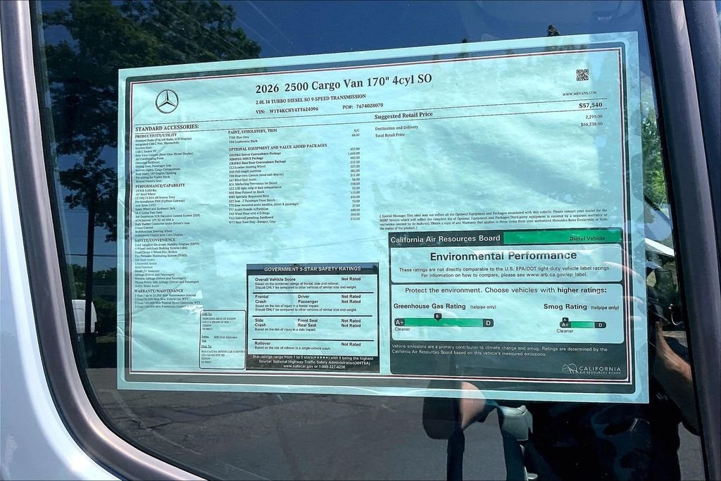 New 2026 Blue Gray Mercedes-Benz Cargo 170 WB image 13