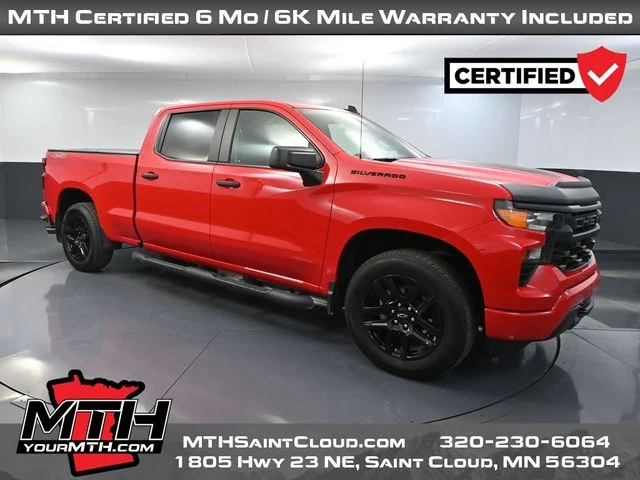 Certified Used 2024 Red Chevrolet Custom image 1