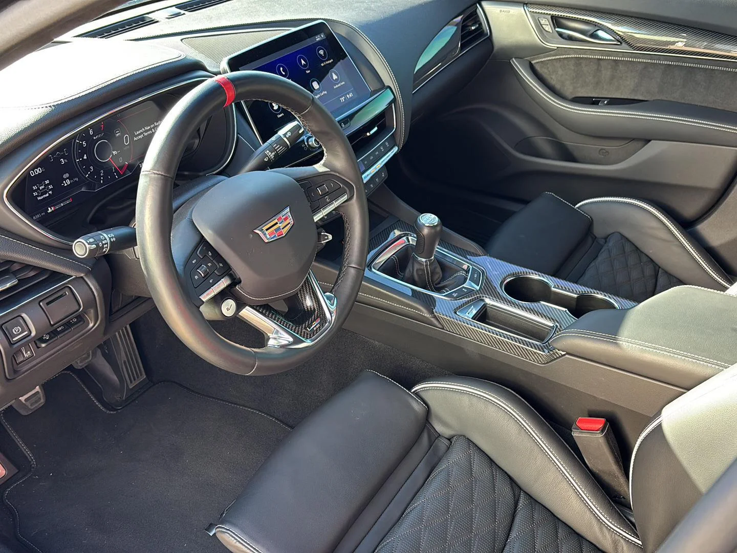 Used 2023 Black Raven Cadillac Blackwing image 14