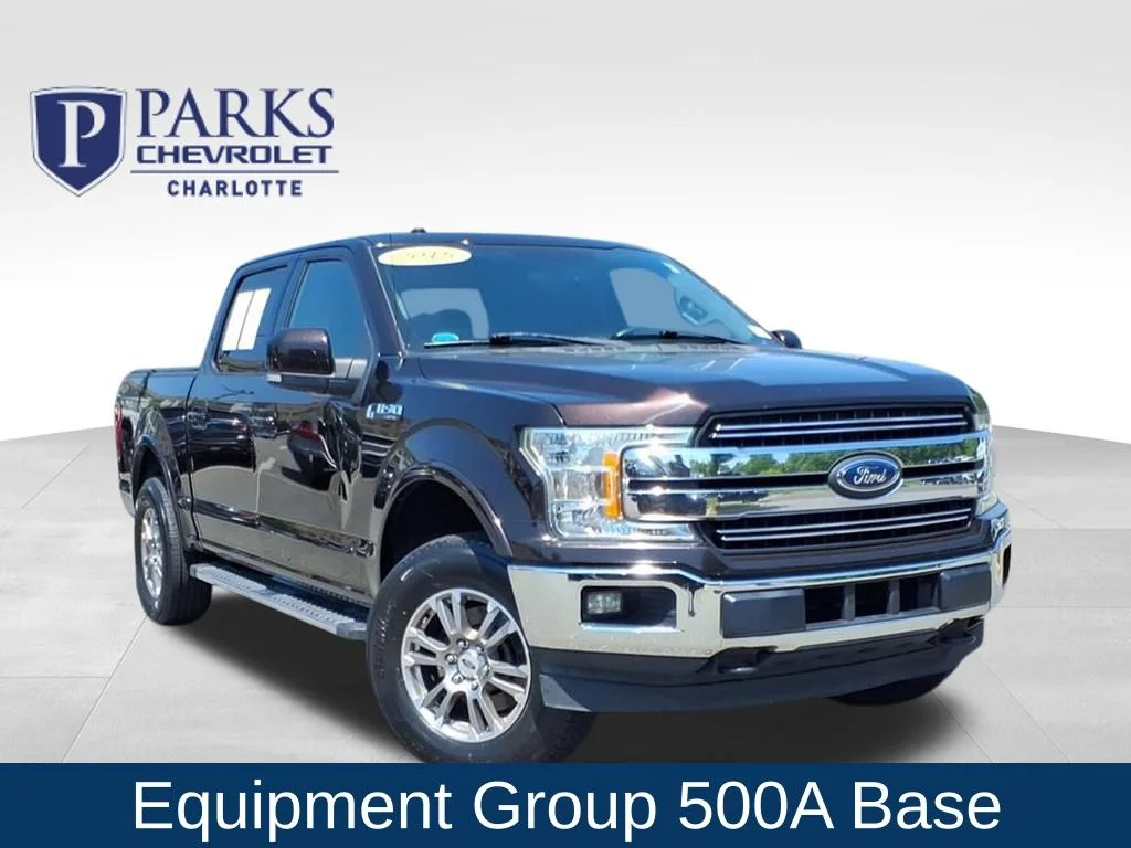 Used 2018 Red Ford Lariat image 1