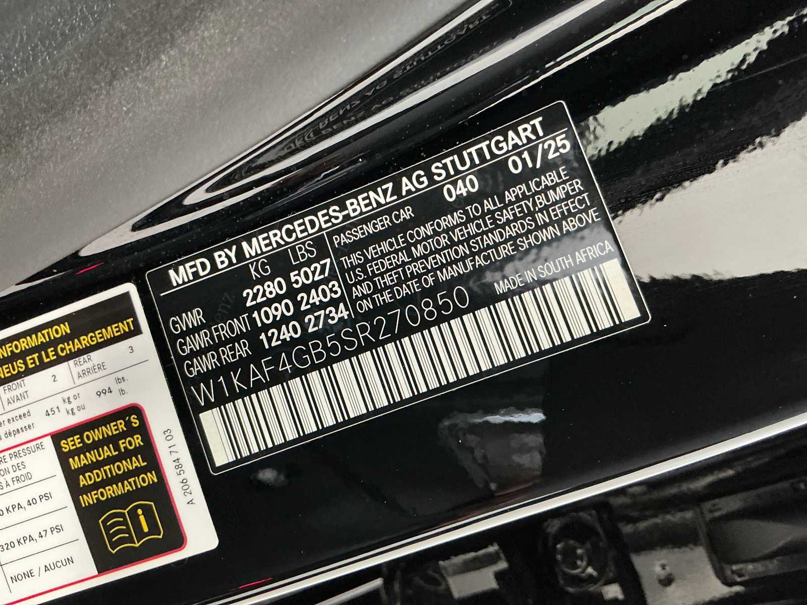 Certified Used 2025 Black Mercedes-Benz C 300 image 28