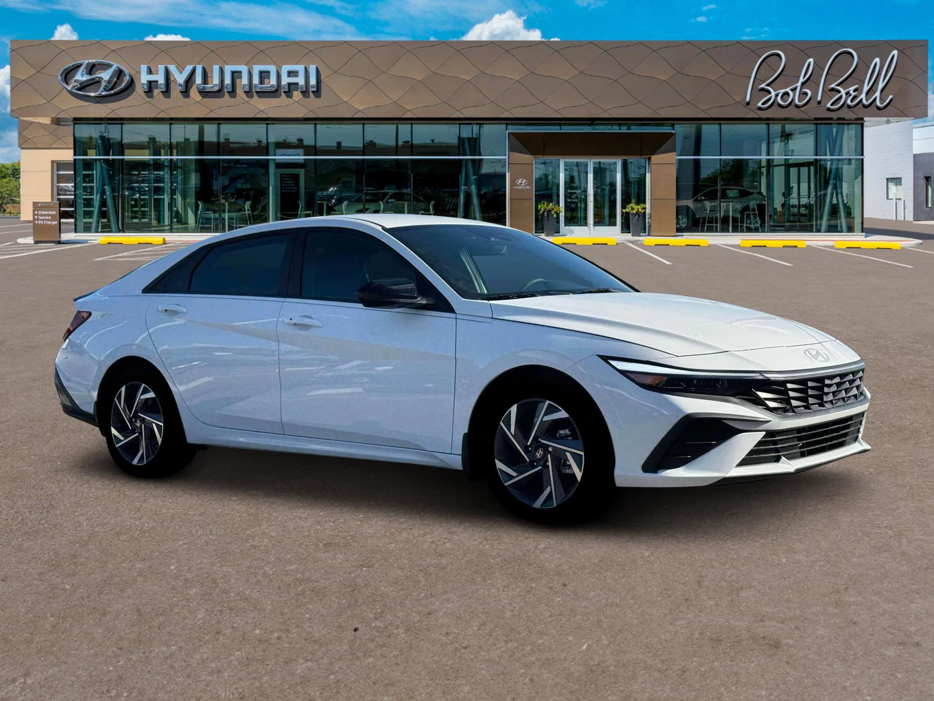 New 2025 White Hyundai SEL Sport image 10