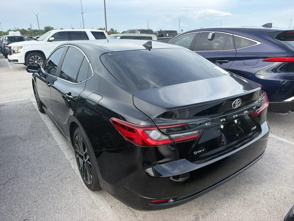 Used 2025 Midnight Black Metallic Toyota XLE image 3