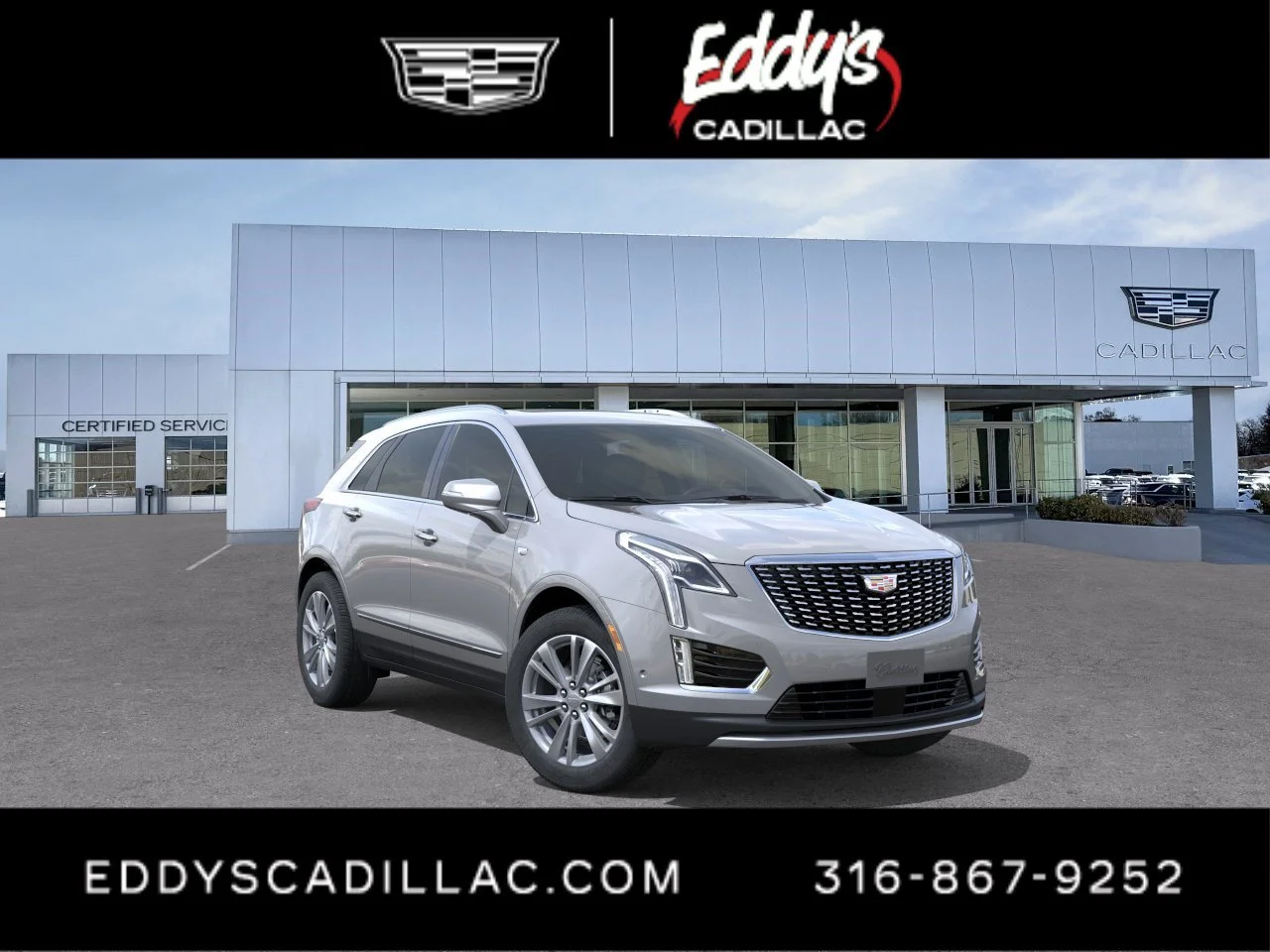 New 2026 Argent Silver Metallic Cadillac AWD Premium Luxury image 1
