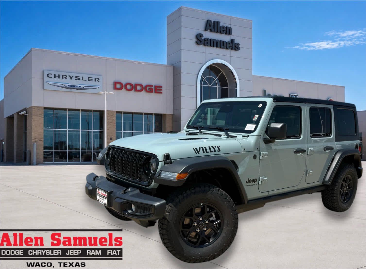 New 2026 Jeep Wrangler Willys 4x4 4-door