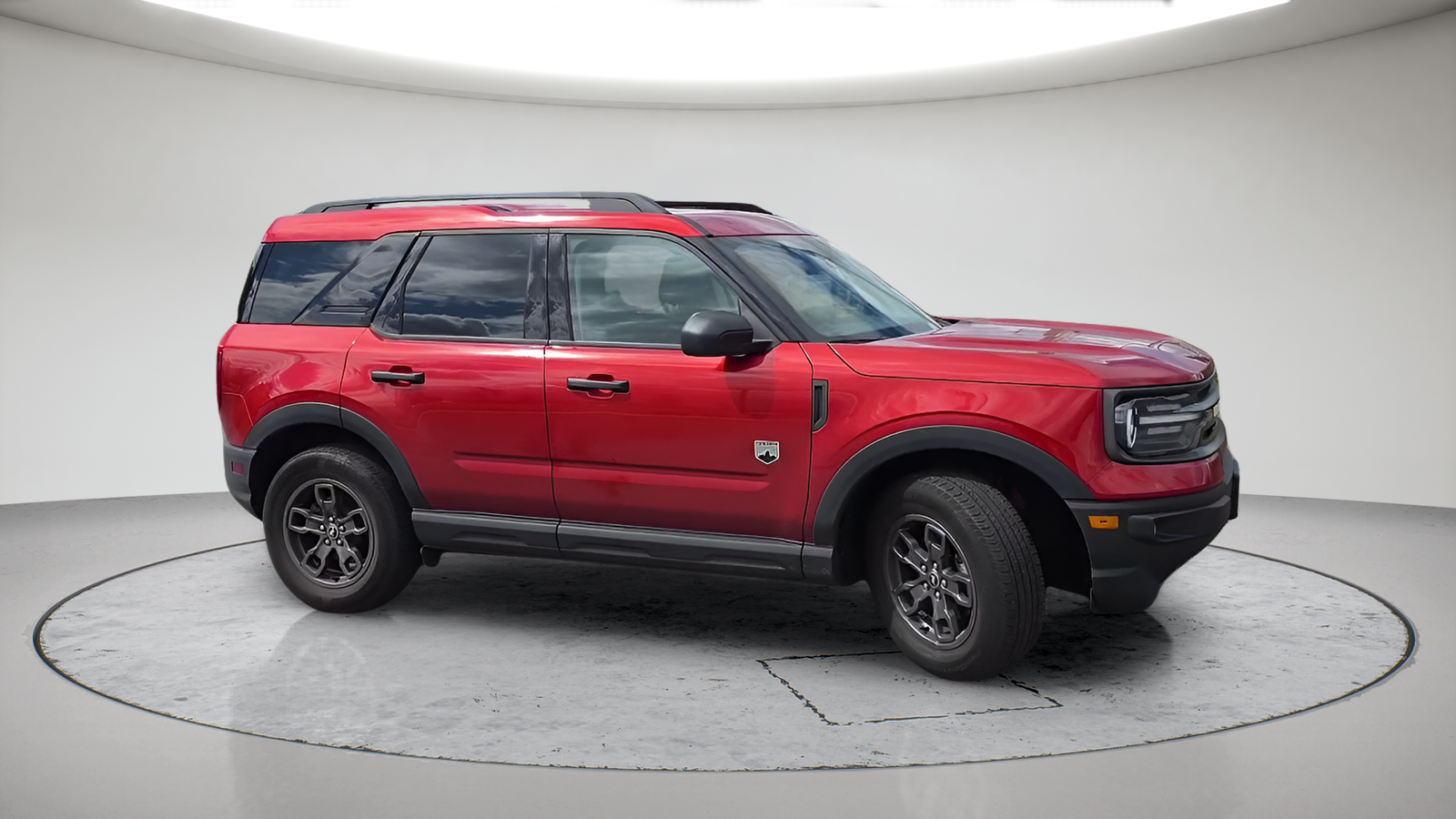 Used 2023 Hot Pepper Red Tinted Clearcoat Ford Big Bend image 4