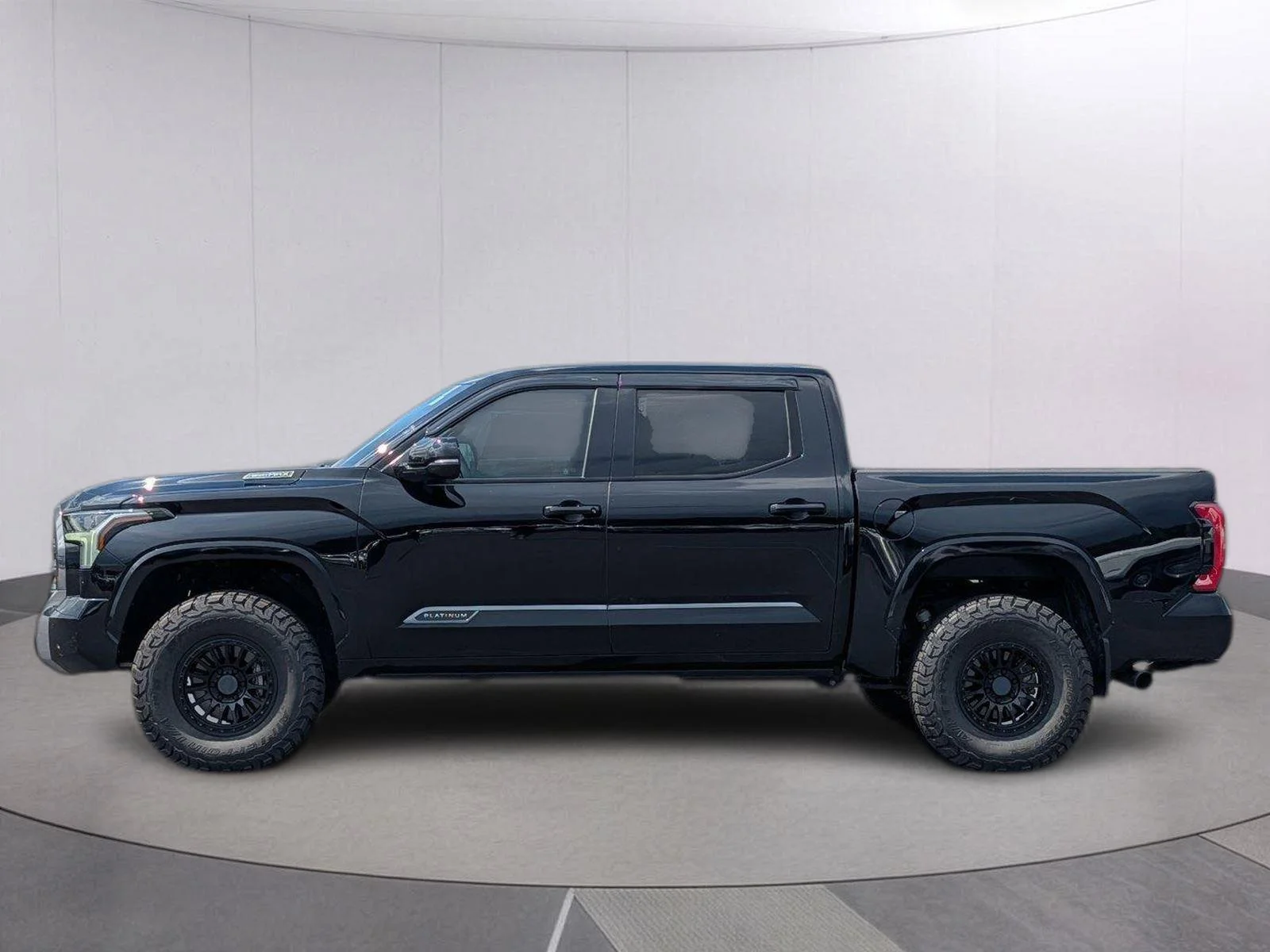 Used 2025 Midnight Black Metallic Toyota Platinum HV image 4
