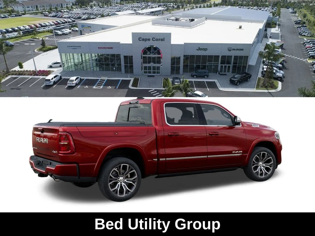 New 2026 Molten Red Pearl-Coat Exterior Paint RAM Tungsten image 4