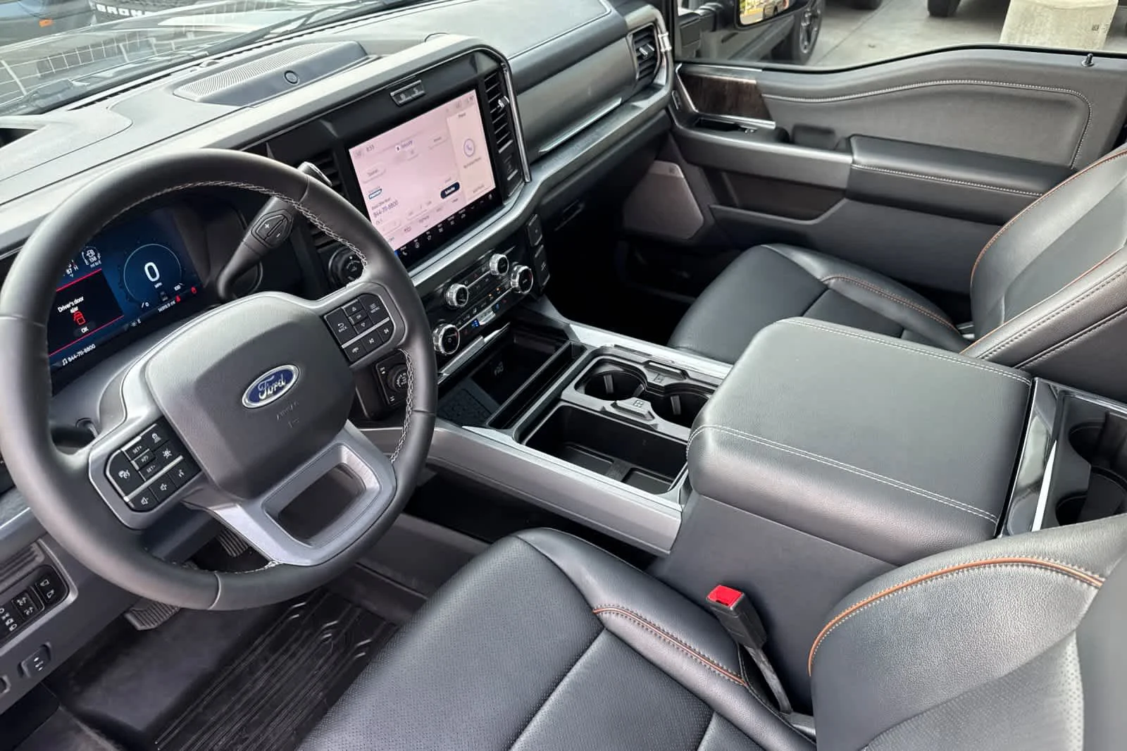 Certified Used 2025 Antimatter Blue Metallic Ford LARIAT image 11