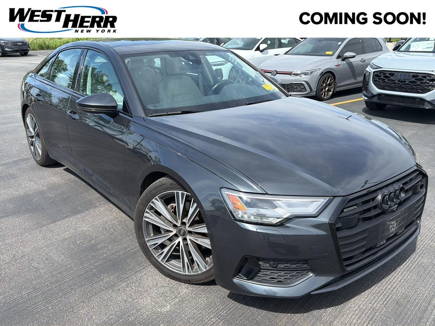 Used 2023 Manhattan Gray Metallic Audi Premium image 1