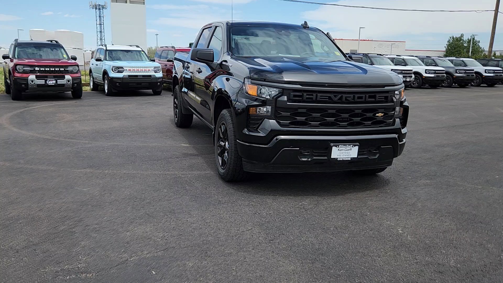 Certified Used 2024 Black Chevrolet Custom image 4