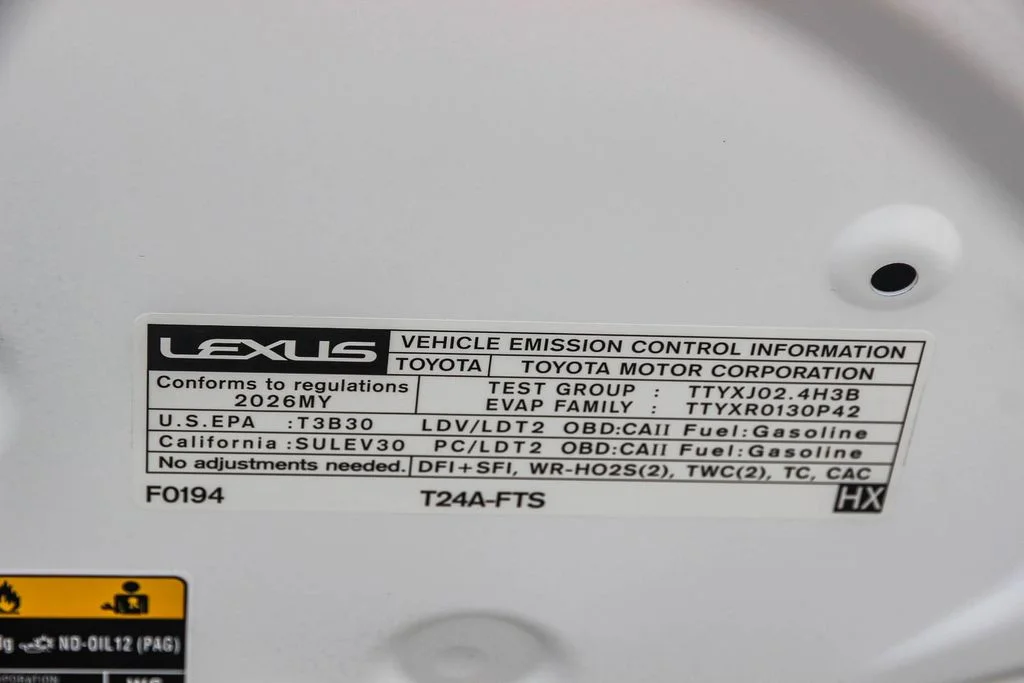 New 2026 Ultra White Lexus  350 AWD image 27