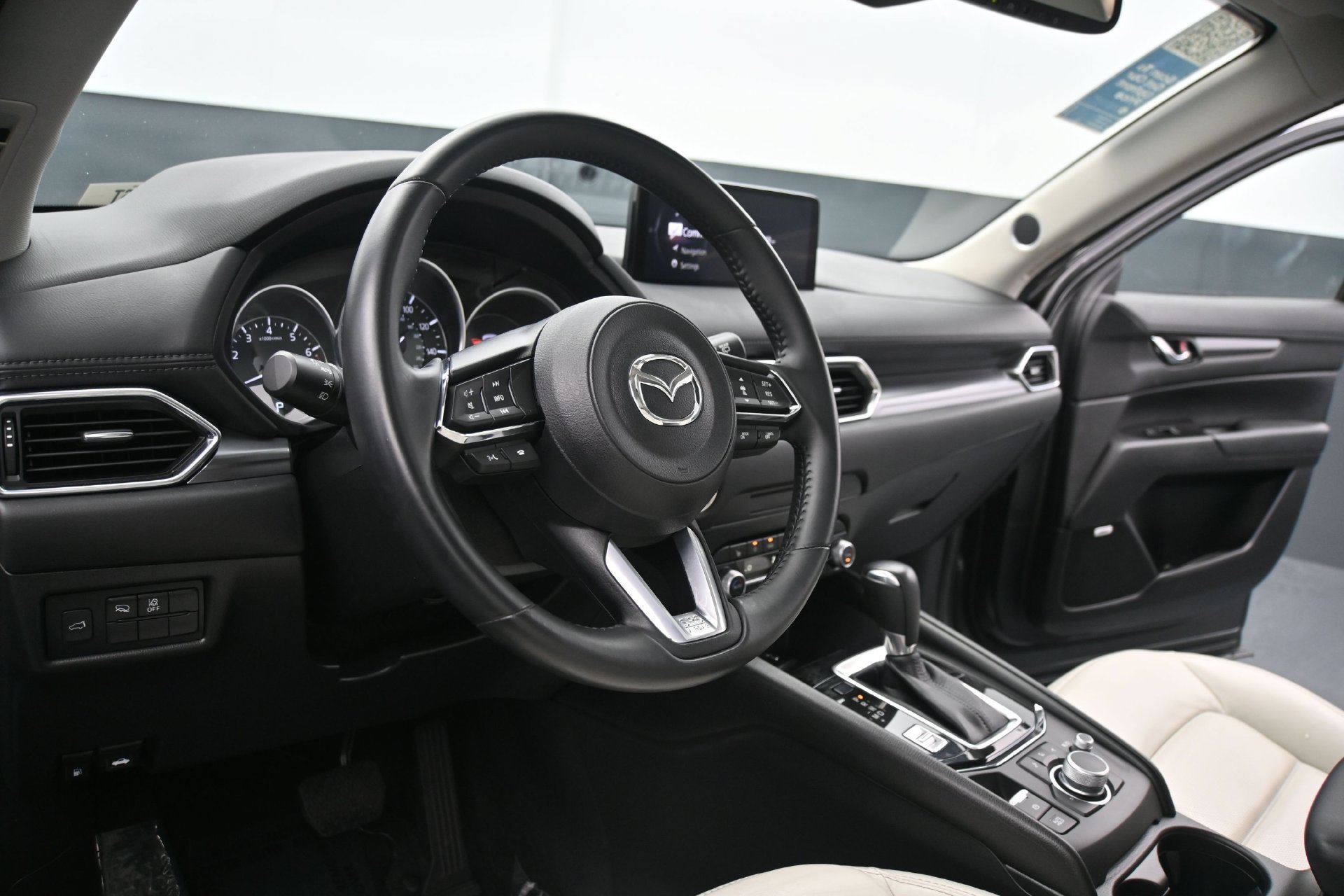 Used 2021 Machine Gray Metallic Mazda Touring AWD image 22