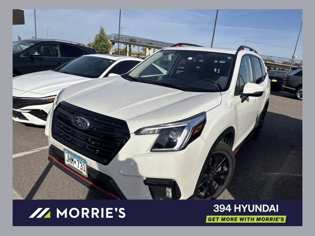Used 2022 Crystal White Pearl Subaru Sport image 1
