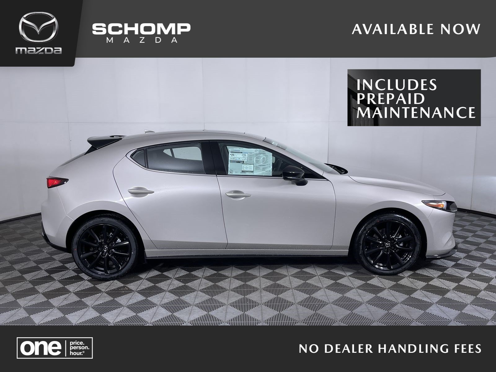 New 2026 Platinum Quartz Metallic Mazda 2.5 Turbo Premium Plus image 1