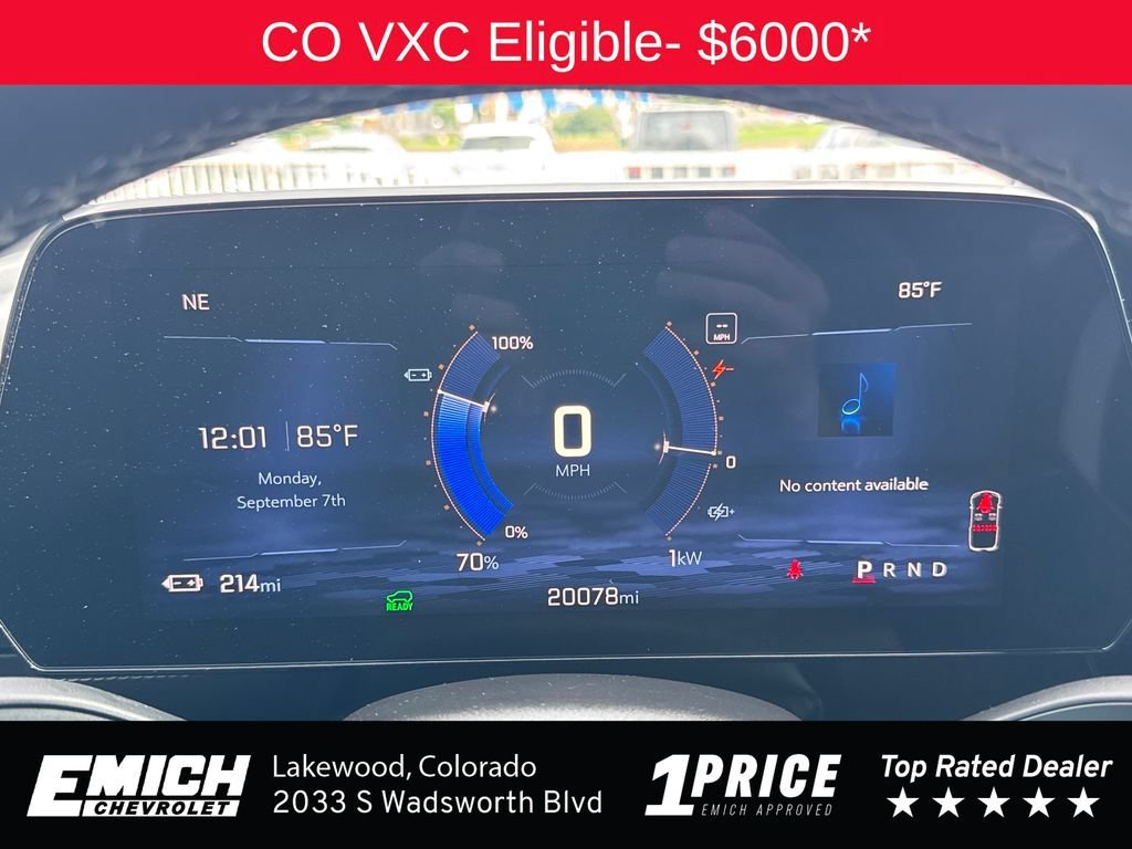 Used 2024 Riptide Blue Metallic Chevrolet LT image 15