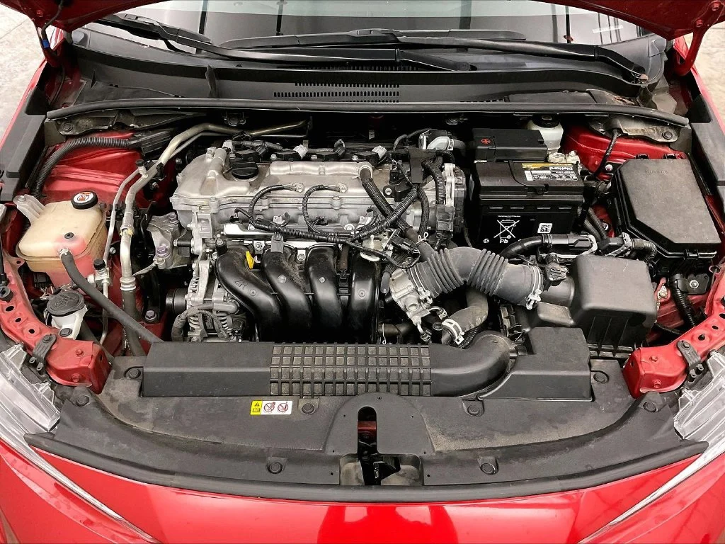 Used 2021 Red Toyota LE image 14