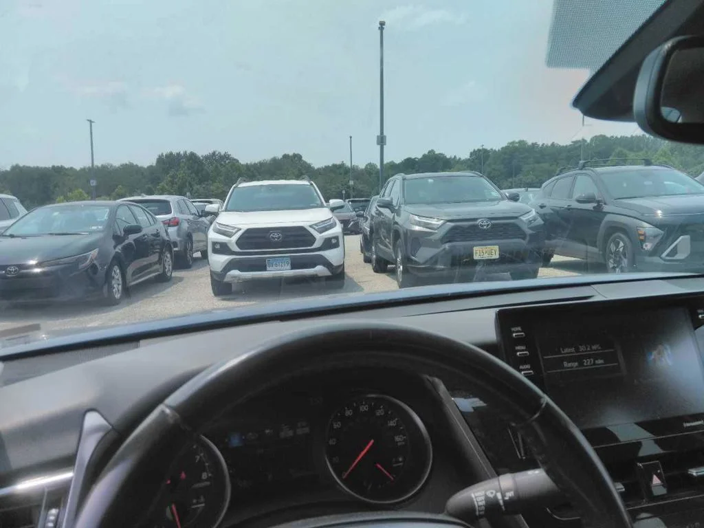 Used 2024 Blue Toyota XSE image 2