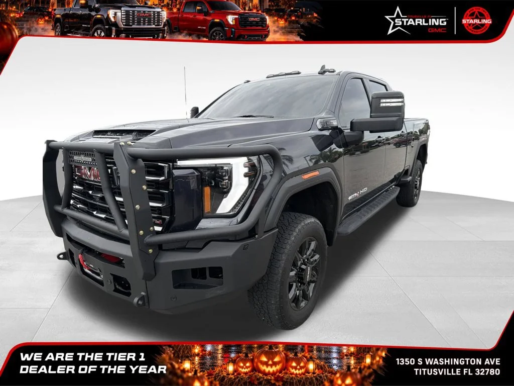 Used 2024 Titanium Rush Metallic GMC AT4 image 1
